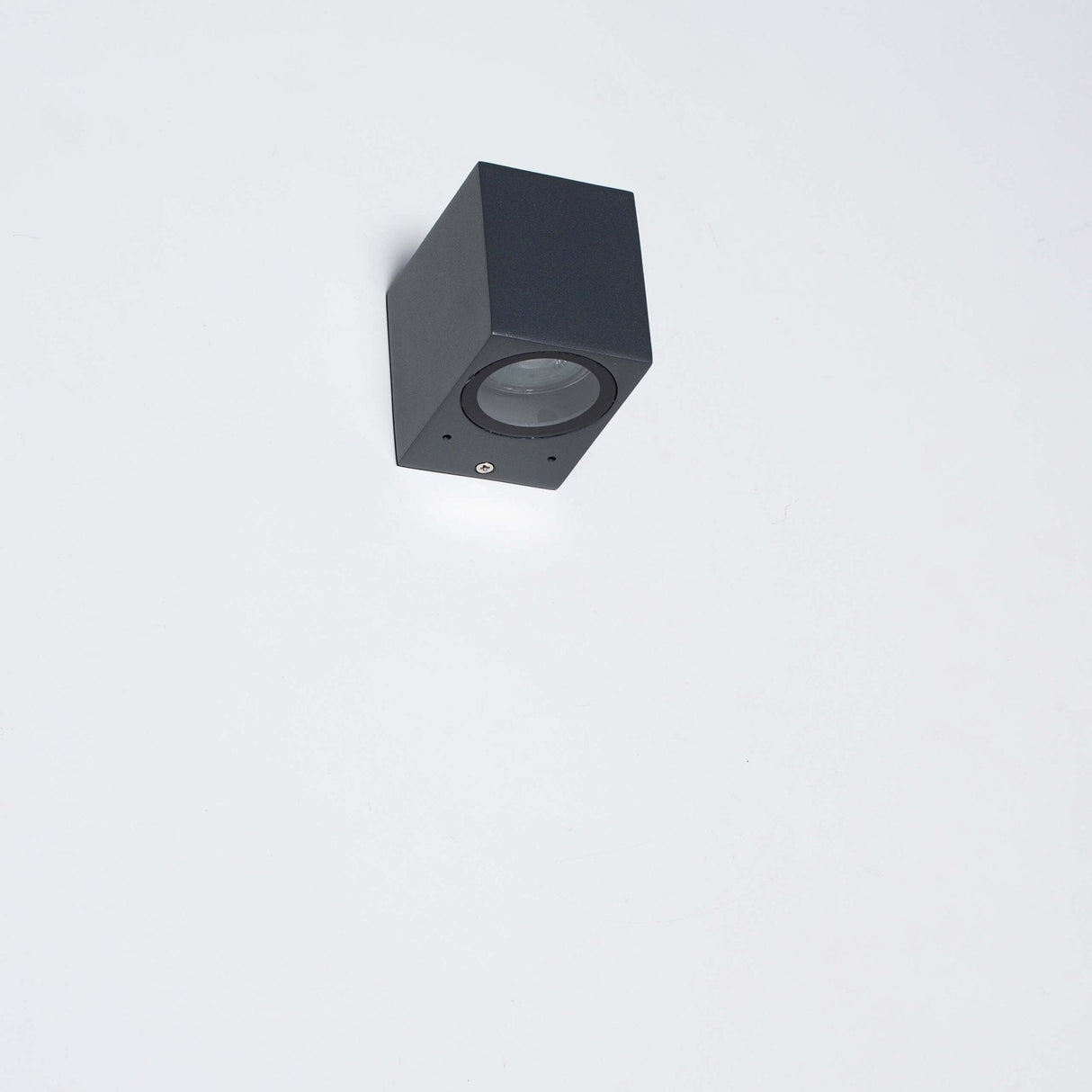 NØRD Down - LED's Light LED Wandlamp Buiten met GU10 fitting - Vierkant - IP44 - Antraciet - Model Rome