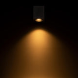 NØRD Down - LED's Light LED Wandlamp Buiten met GU10 fitting - Vierkant - IP44 - Zwart - Model Rome