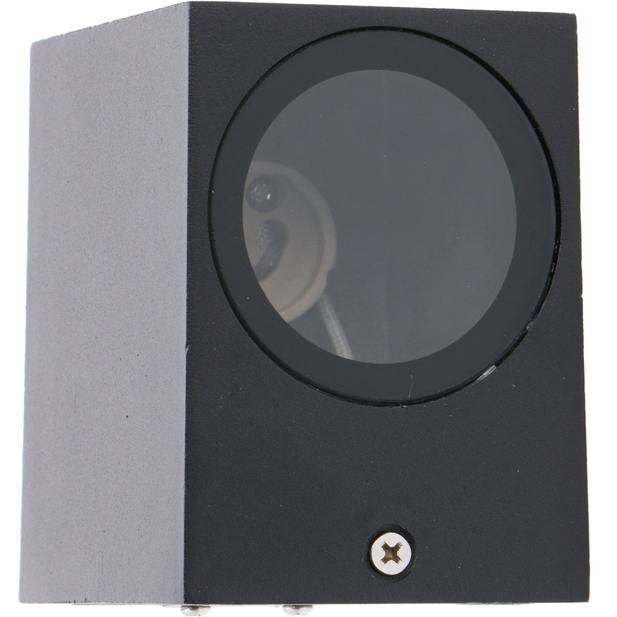 NØRD Down - LED's Light LED Wandlamp Buiten met GU10 fitting - Vierkant - IP44 - Zwart - Model Rome