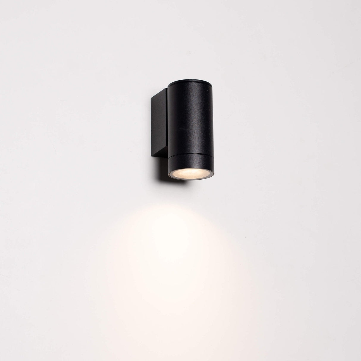 LED's Light Muurlamp voor buiten - GU10 fitting - IP44 waterbestendig - Antraciet - Model Carpi