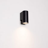 LED's Light Muurlamp voor buiten - GU10 fitting - IP44 waterbestendig - Antraciet - Model Carpi