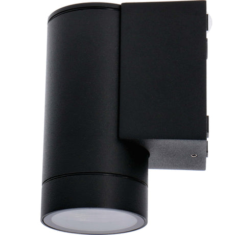LED's Light Muurlamp voor buiten - GU10 fitting - IP44 waterbestendig - Antraciet - Model Carpi
