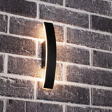 LED's Light Wandlamp Buiten - Model Todi - Draaibaar - Rondom warm wit licht - IP54 - Antraciet