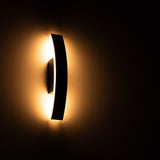 LED's Light Wandlamp Buiten - Model Todi - Draaibaar - Rondom warm wit licht - IP54 - Antraciet