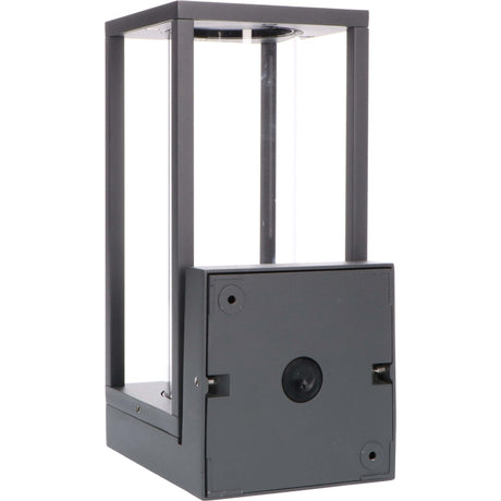 LED's Light applique murale LED avec vitres en verre - Rectangulaire - Douille E27 - IP44 - Anthracite