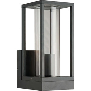 LED's Light applique murale LED avec vitres en verre - Rectangulaire - Douille E27 - IP44 - Anthracite