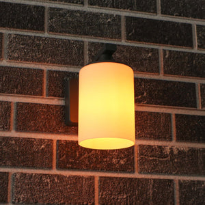 LED's Light applique murale LED Milky avec douille E27 - IP44 - Modèle Noto - Anthracite