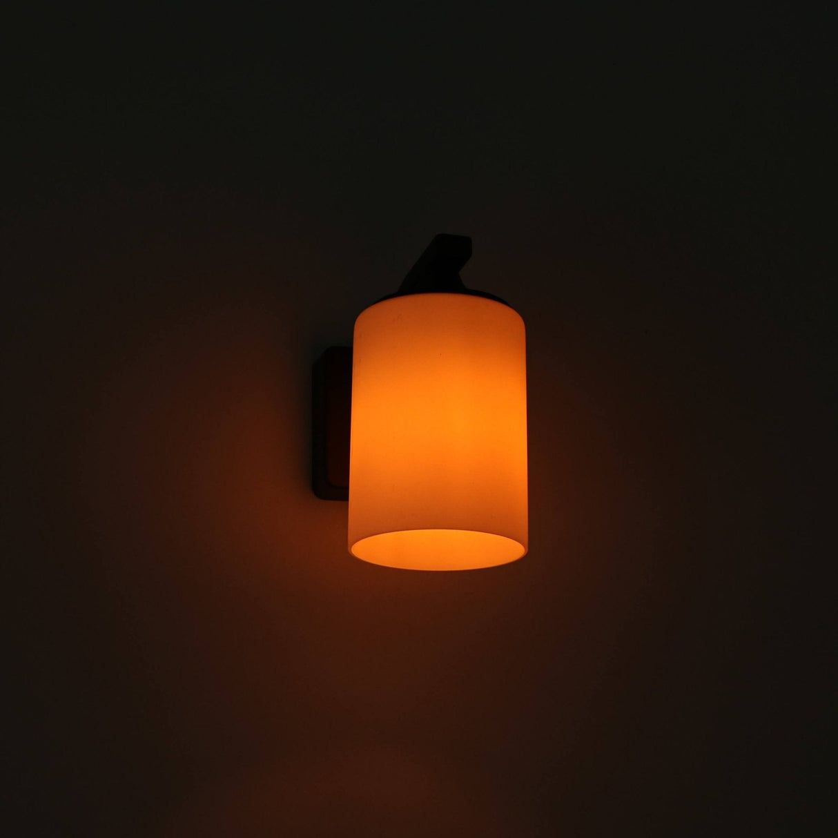 LED's Light LED Wandlamp Milky met E27 fitting - IP44 - Model Noto - Antraciet