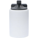 LED's Light LED Wandlamp Milky met E27 fitting - IP44 - Model Noto - Antraciet