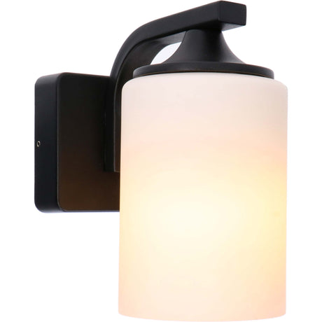 LED's Light applique murale LED Milky avec douille E27 - IP44 - Modèle Noto - Anthracite