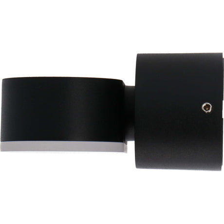 Lampe extérieure LED's Light - Modèle Rieti - Blanc chaud - Résistante à l’eau IP44 - Noire