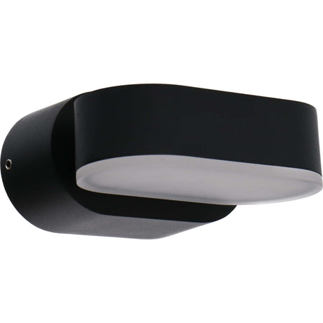 Lampe extérieure LED's Light - Modèle Rieti - Blanc chaud - Résistante à l’eau IP44 - Noire