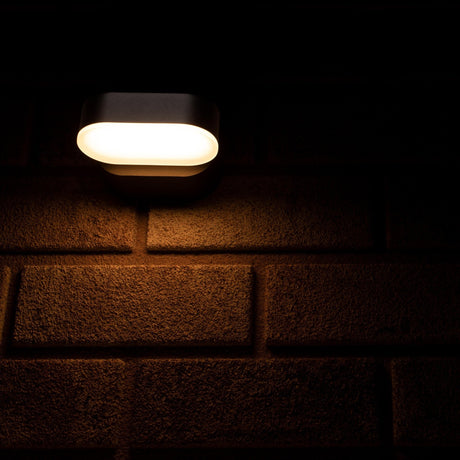 Lampe extérieure LED's Light - Modèle Rieti - Blanc chaud - Résistante à l’eau IP44 - Noire