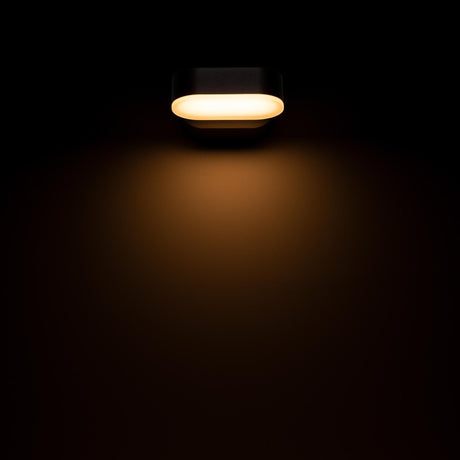 Lampe extérieure LED's Light - Modèle Rieti - Blanc chaud - Résistante à l’eau IP44 - Noire