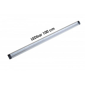 LEDbar 100cm, 12V DC, 10W=100W, warmwit 3000K, dimbaar