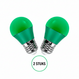 LED kogellampen E27 2 stuks 220lm 4000K IP20 ledlamp e27 action