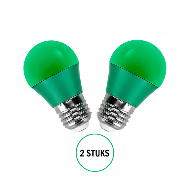 LED kogellampen E27 2 stuks 220lm 4000K IP20 ledlamp e27 action