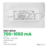 Dimbare LED-driver DALI - 30-44W - 700-1050 mA instelbaar - max. 42V - Lifud