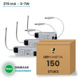 Doos met 150 stuks Dimbare LED-driver Triac - 3-7W - 270 mA - DC 8-23V