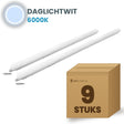 Doos met 9 LED tri-proof armaturen 1500mm daglichtwit 6000K