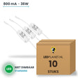Doos met 10 stuks LED-driver voor LED-paneel - 36W - 800 mA - DC 33-42V - niet dimbaar - Starsense - met EU-stekker