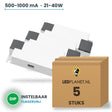 Doos met 5 stuks LED-driver voor LED-paneel - 21-40W - 500-1000 mA instelbaar - DC 28-42V - flikkervrij - Boke