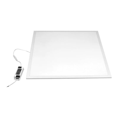 LED paneel 60x60, 28W, UGR<19, warmwit 3000K, wit frame, met externe driver