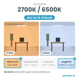 Lichtkleur instelbaar: 2700K / 6500K