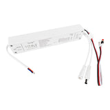 Noodstroommodule voor LED-paneel 3W - zijaanzicht met aansluitkabels