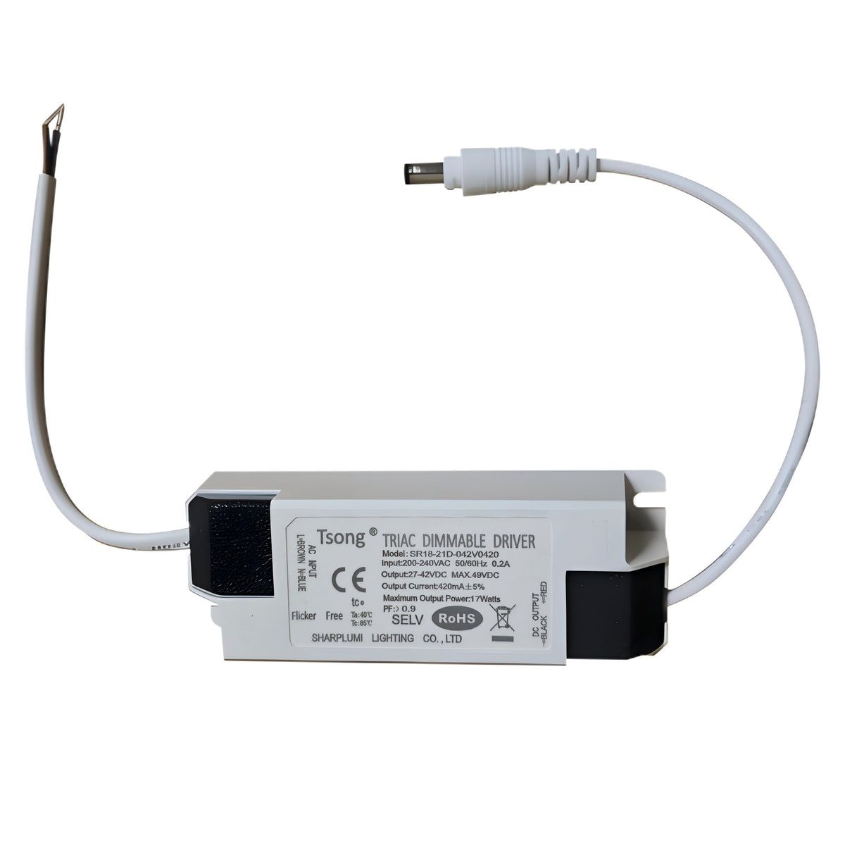 Tsong Triac dimbare LED-driver 18W