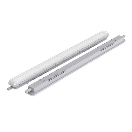 LED tri-proof armatuur 1200mm 25W - geopend armatuur met losse afdekking