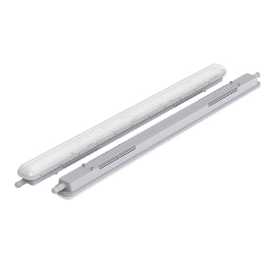 LED tri-proof armatuur 1200mm 36W - geopend armatuur met losse afdekking