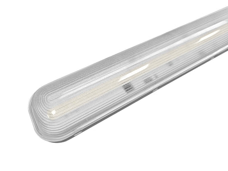 LED tri-proof armatuur 1500mm 50W - prismatische afdekking in detail