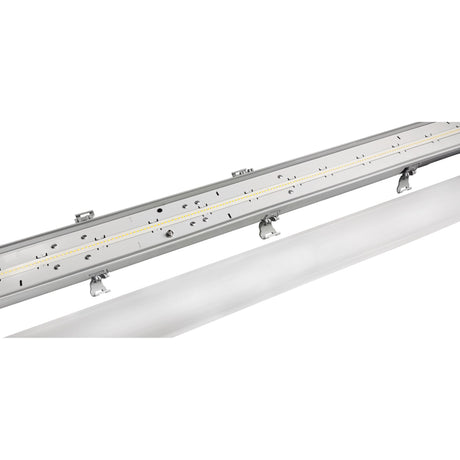 LED tri-proof armatuur met noodverlichting - geopend armatuur met LED-strips
