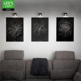 LED Oplaadbare Tafellamp 240 Lumen - Warmwit 3000K Koelwit 4000K Daglichtwit 6000K - Dimbaar - USB-C - 3-in-1 - Zwart