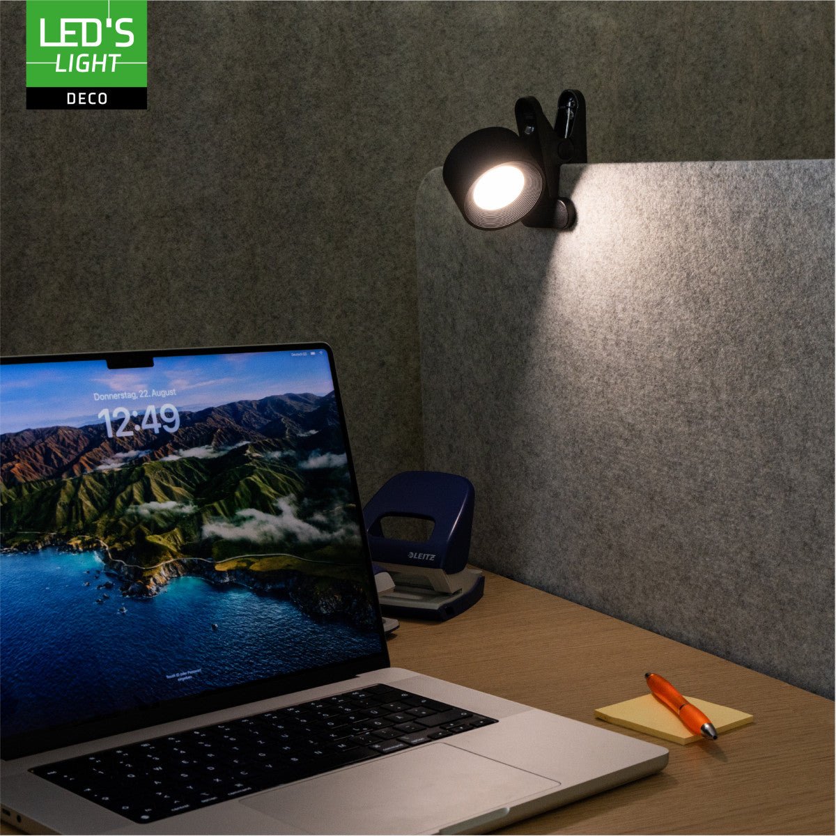 LED Oplaadbare Tafellamp 240 Lumen - Warmwit 3000K Koelwit 4000K Daglichtwit 6000K - Dimbaar - USB-C - 3-in-1 - Zwart