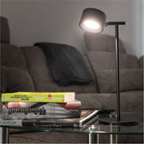 LED Oplaadbare Tafellamp 240 Lumen - Warmwit 3000K Koelwit 4000K Daglichtwit 6000K - Dimbaar - USB-C - 3-in-1 - Zwart