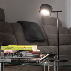 LED Oplaadbare Tafellamp 240 Lumen - Warmwit 3000K Koelwit 4000K Daglichtwit 6000K - Dimbaar - USB-C - 3-in-1 - Zwart