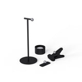 LED Oplaadbare Tafellamp 240 Lumen - Warmwit 3000K Koelwit 4000K Daglichtwit 6000K - Dimbaar - USB-C - 3-in-1 - Zwart