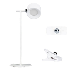 LED Oplaadbare tafellamp 240 lumen - 7.4W - Warmwit 3000K / Koelwit 4000K / Daglichtwit 6000K - 3-in-1 met magnetische beugel