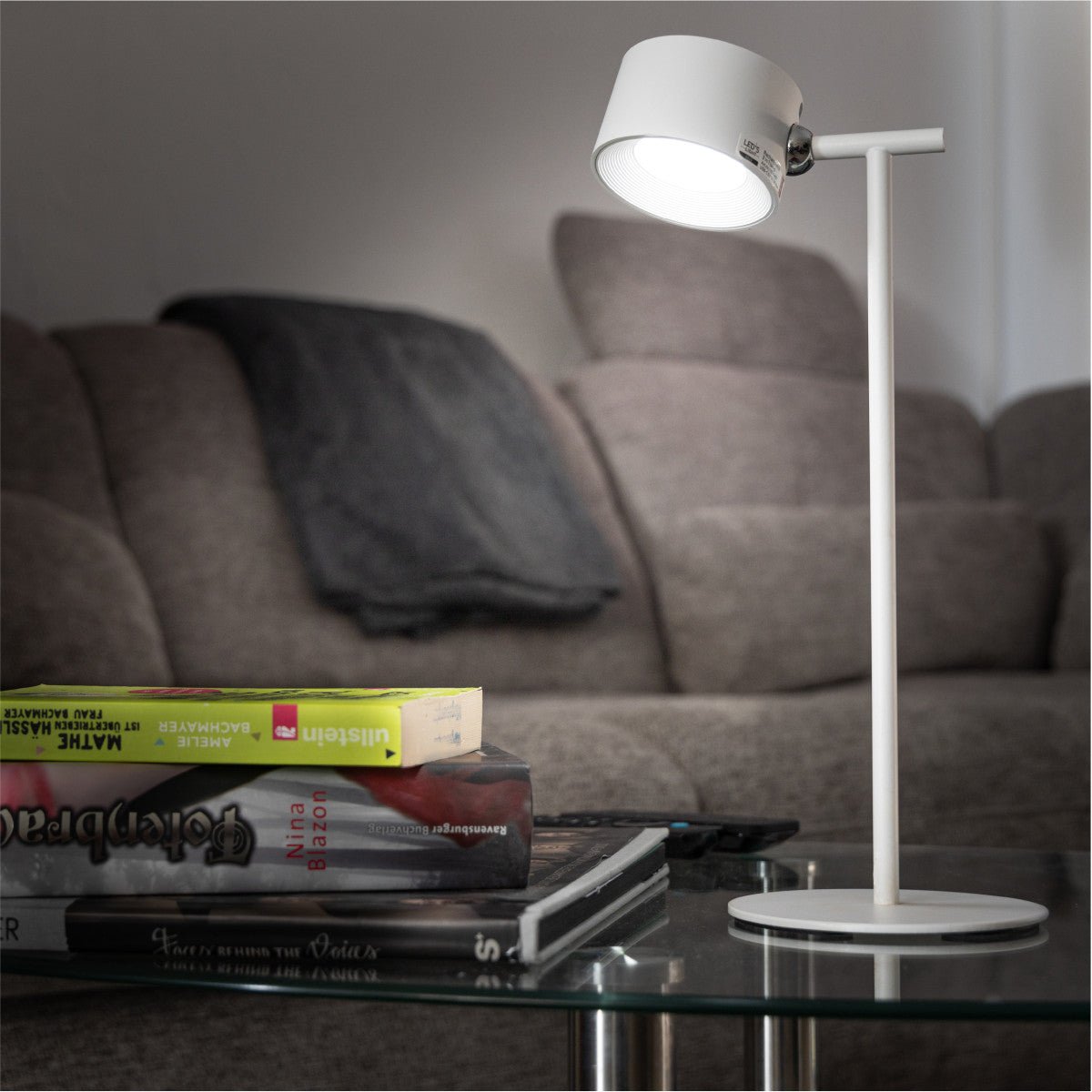 LED Oplaadbare tafellamp 240 lumen - 7.4W - Warmwit 3000K / Koelwit 4000K / Daglichtwit 6000K - 3-in-1 met magnetische beugel