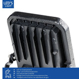 LED Schijnwerper 4200 lumen - 30W - Koelwit 4000K - Bewegingssensor - Daglichtsensor - IP65 Waterdicht