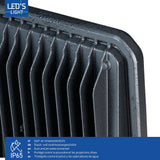 LED Schijnwerper 25500 lumen - 200W - Koelwit 4000K - IP65 Waterdicht - IK07 Slagvast