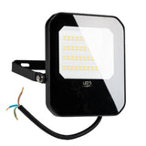 LED Schijnwerper 4200 Lumen - 30W - Koelwit - IP65 Waterdicht - Zwart