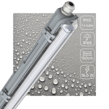 LED TL Armatuur 3060 lumen - 16,5W - Koelwit 4000K - 150cm - IP65 Waterdicht - IK08 Slagvast - Verwisselbare Buis