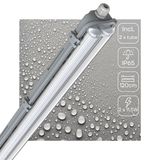 LED TL Armatuur 4260 lumen - 120cm - 23W - Koelwit 4000K - IP65 Waterdicht - IK08 Slagvast - Dubbel - Compleet met Buizen