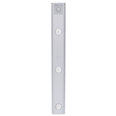EasyFix Kastverlichting onderbouwverlichting met Bewegingssensor - RGB functie - 3 lichtpunten - Draadloos en oplaadbaar (USB-C) - 35 cm