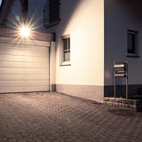 LED Schijnwerper 50W - 6850 lumen - Koelwit 4000K - IP65 IK08 - Kantelbaar - Zwart