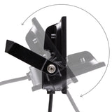 LED Schijnwerper 50W - 6850 lumen - Koelwit 4000K - IP65 IK08 - Kantelbaar - Zwart