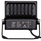 LED Schijnwerper 50W - 6850 lumen - Koelwit 4000K - IP65 IK08 - Kantelbaar - Zwart